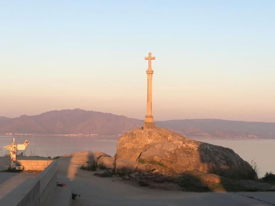 Appartamento Refugio Climatico En Finisterre Frente A La Playa Esterno foto