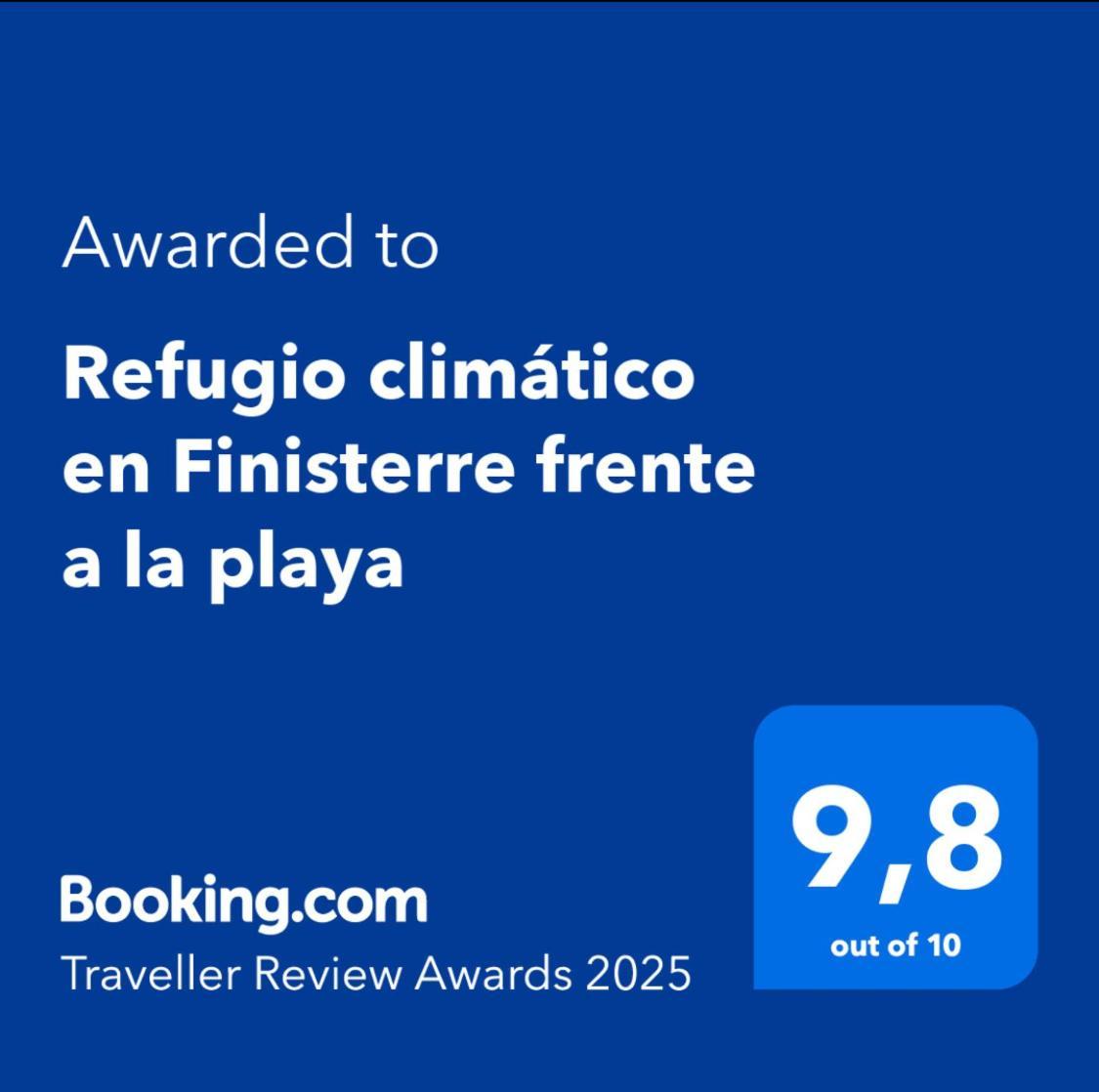 Appartamento Refugio Climatico En Finisterre Frente A La Playa Esterno foto