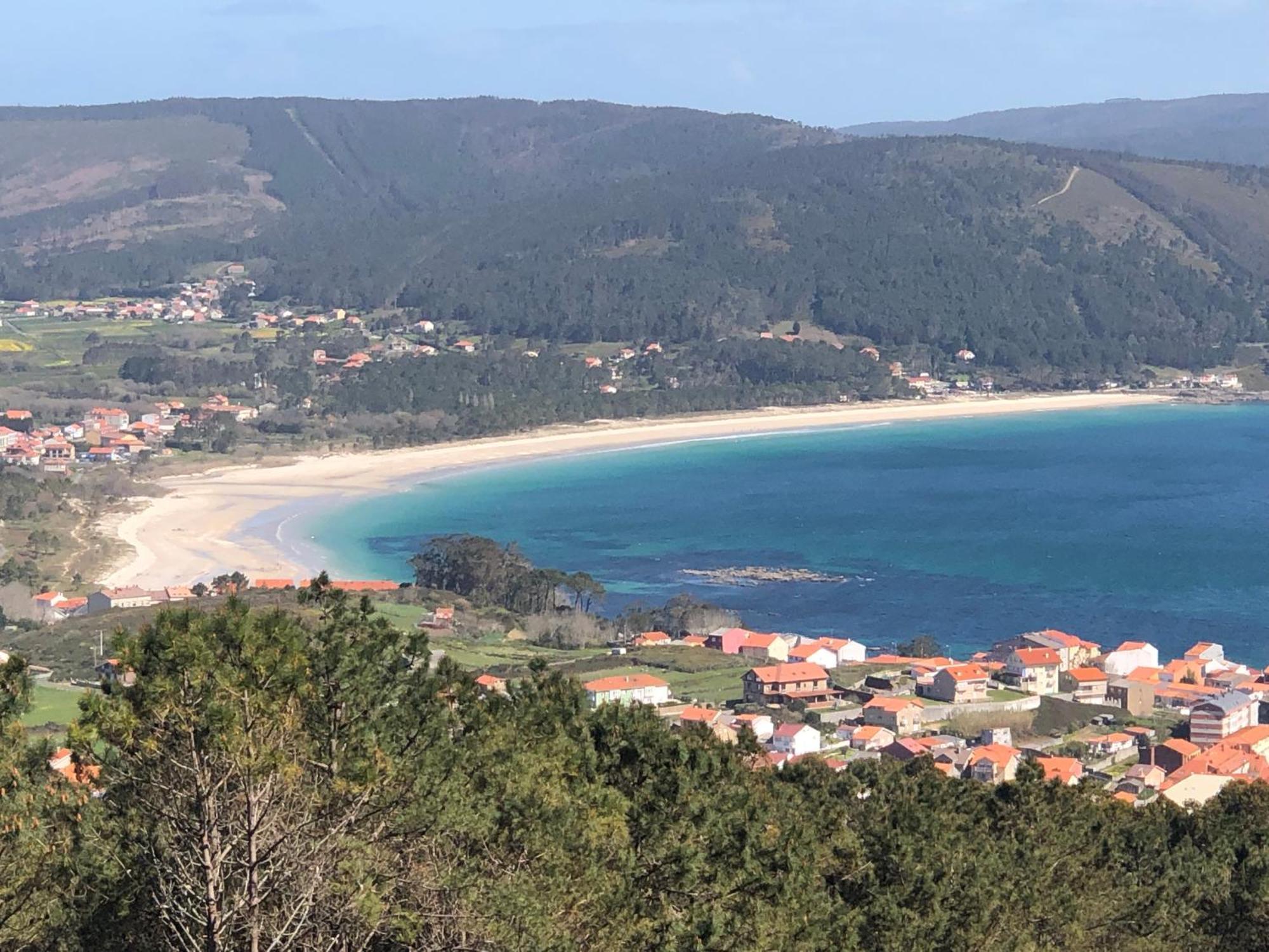 Appartamento Refugio Climatico En Finisterre Frente A La Playa Esterno foto
