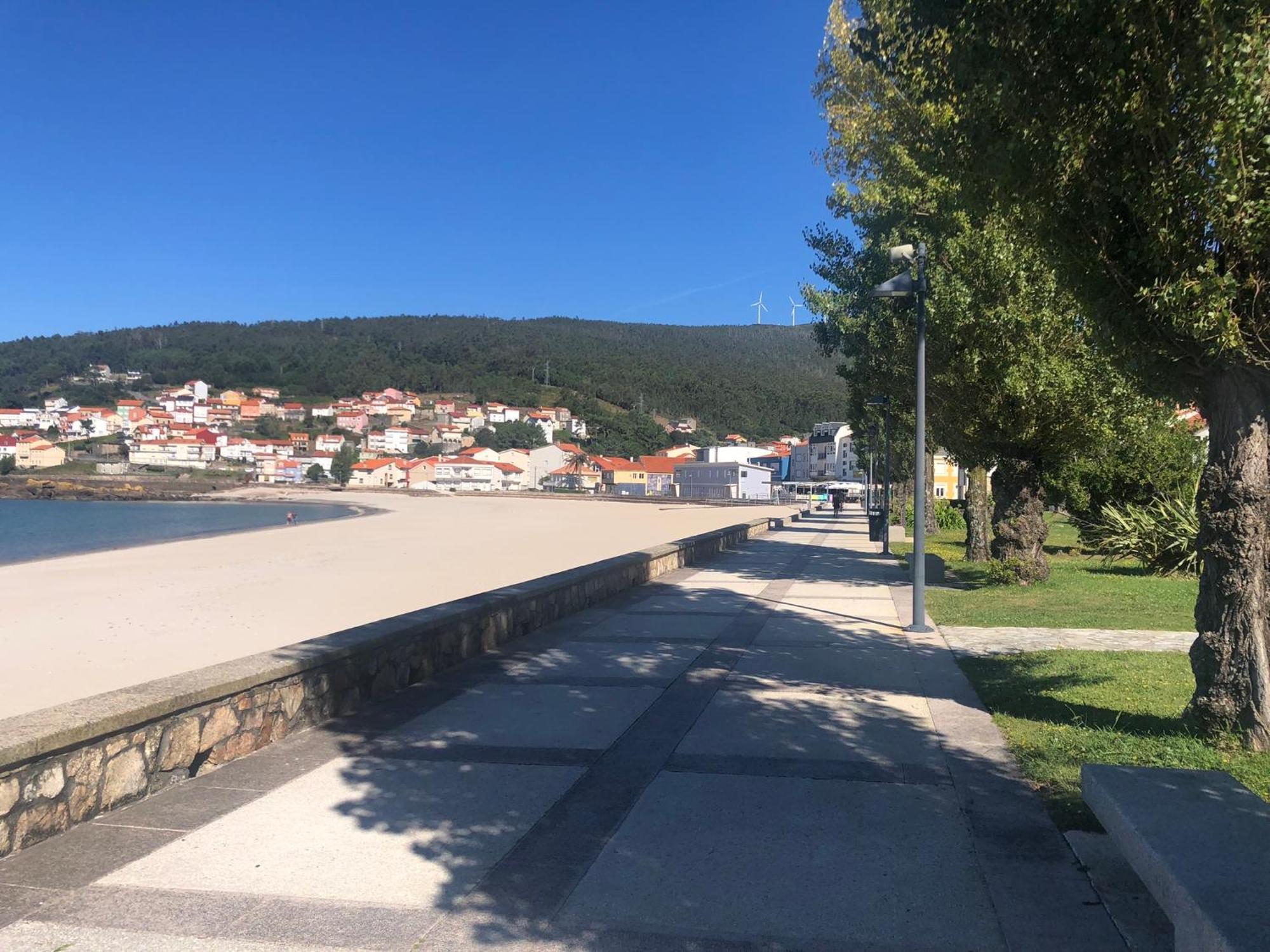 Appartamento Refugio Climatico En Finisterre Frente A La Playa Esterno foto