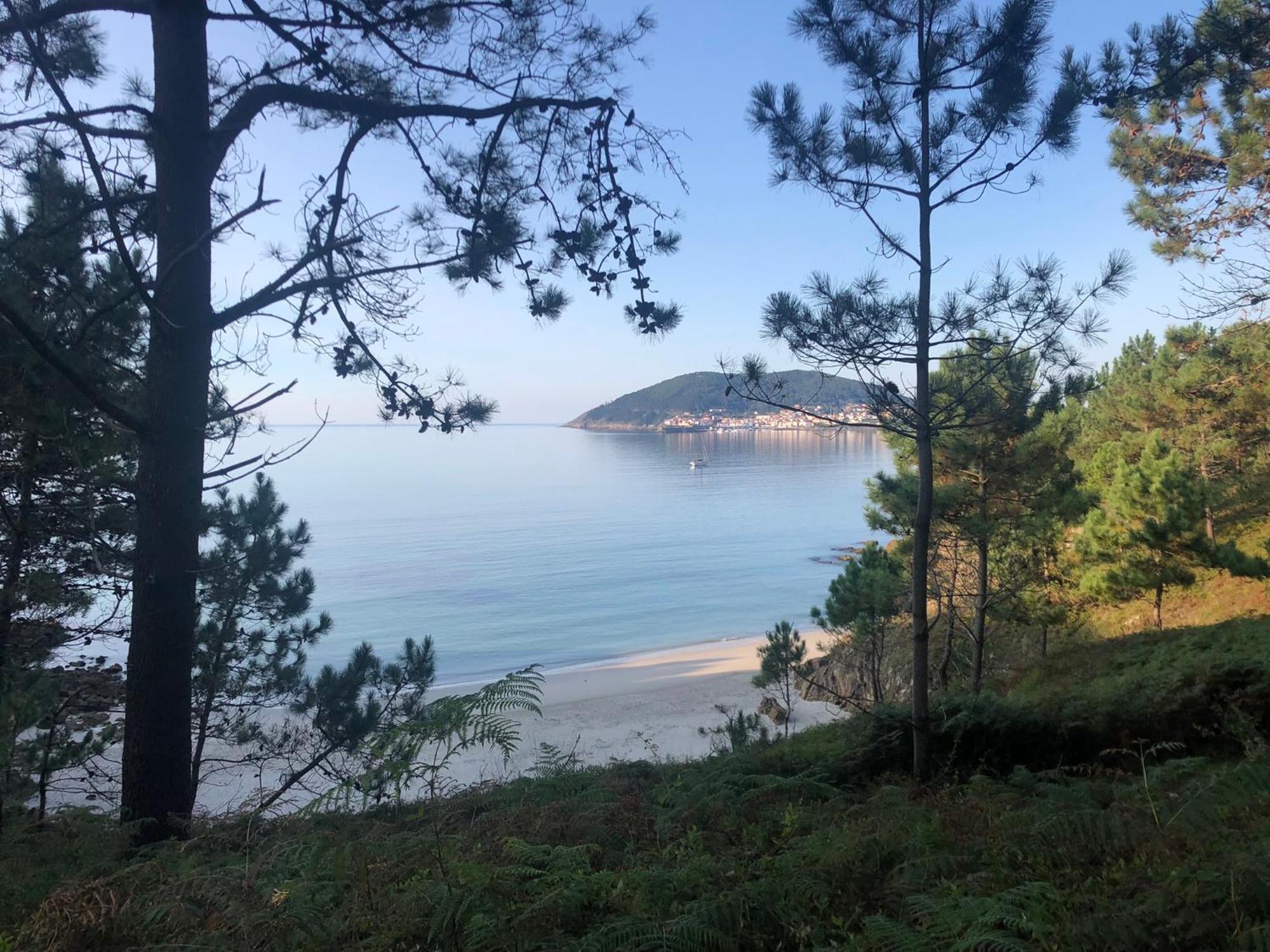 Appartamento Refugio Climatico En Finisterre Frente A La Playa Esterno foto